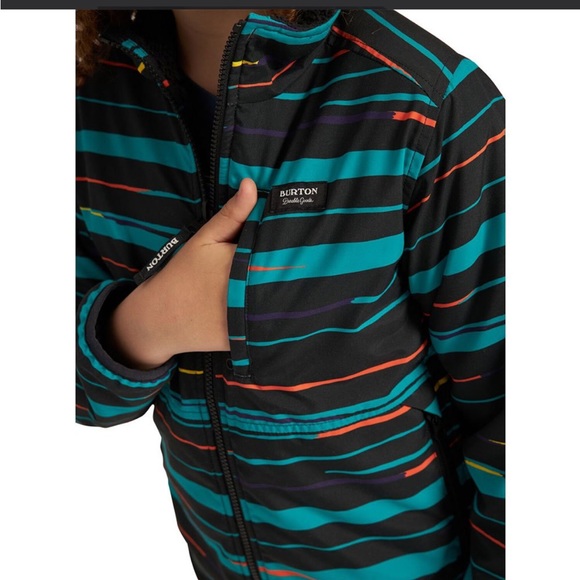 Burton Snooktwo Reversible Jacket- big kids size L - Picture 11 of 14